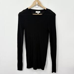 Cos Top Womens Small Wool Layering Base Layer Capsule Luxury Stretch Soft Warm